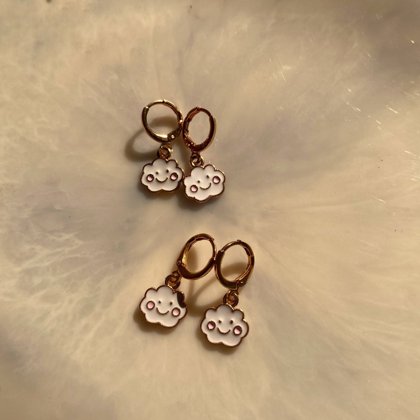 CLOUD HUGGIE EARRINGS