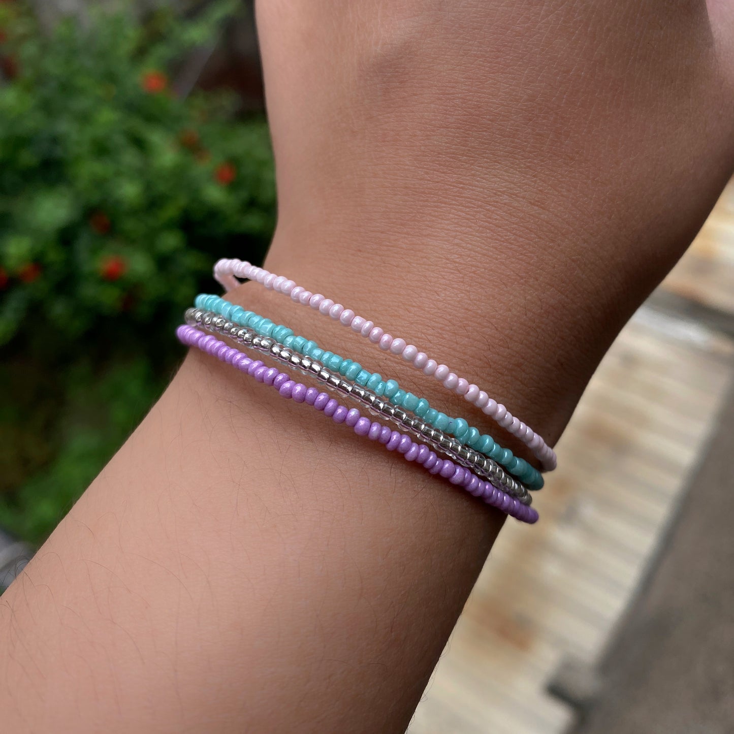 FOUR LAYER PASTEL BRACELET