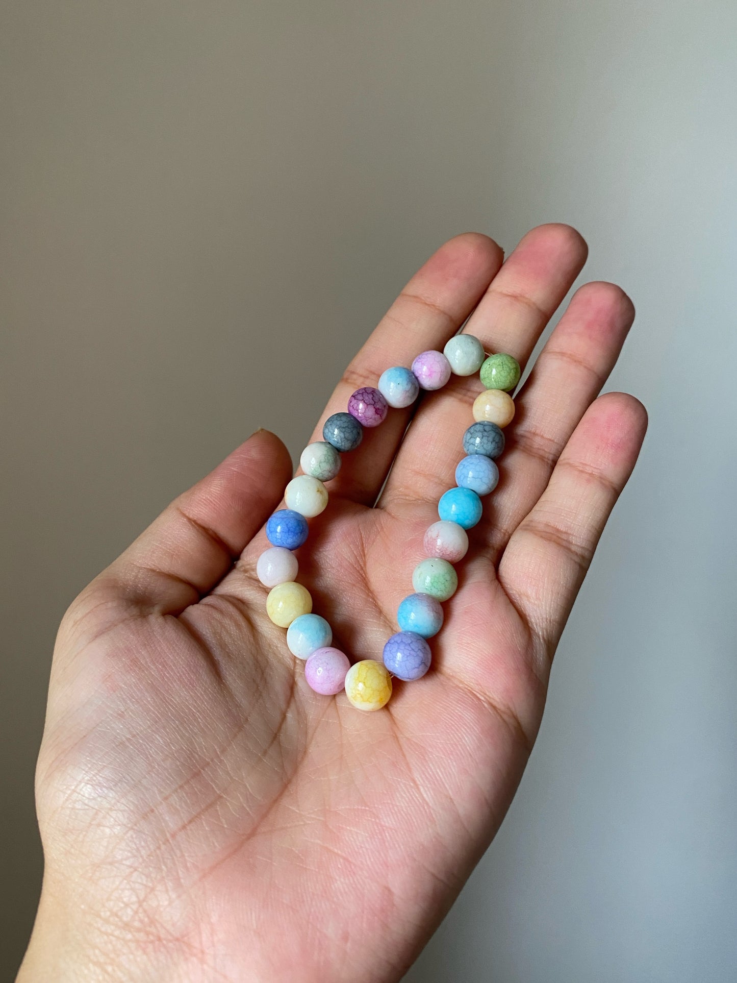 PASTEL MARBLE STONE BRACELET