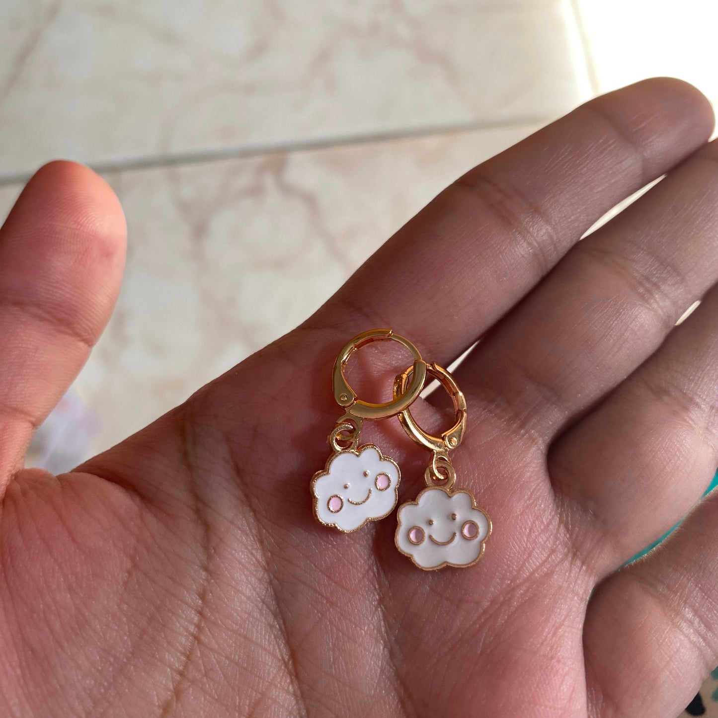 CLOUD HUGGIE EARRINGS