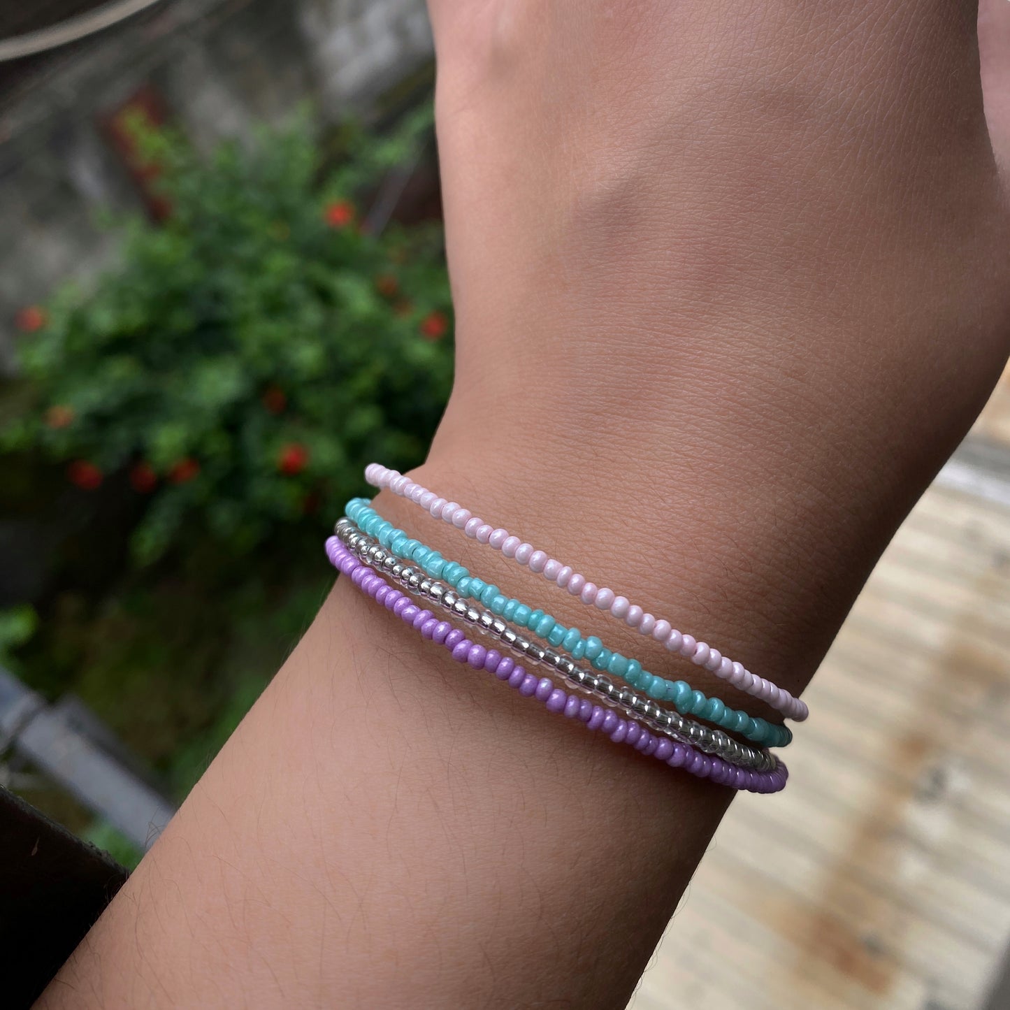 FOUR LAYER PASTEL BRACELET