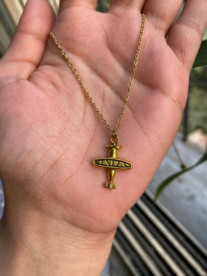 AEROPLANE NECKLACE