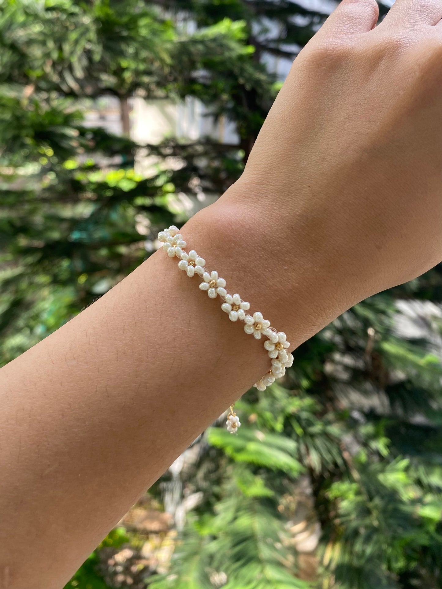 DAISY DAISY FLOWER BRACELET