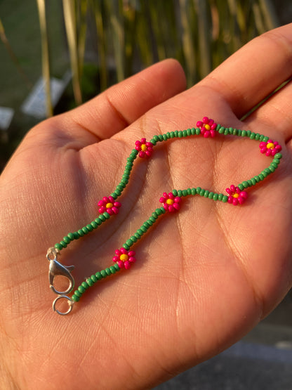 BEADED FLOWER BRACELETS