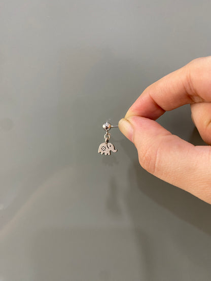 ELEPHANT STUD EARRINGS