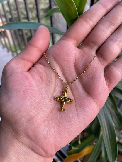 AEROPLANE NECKLACE