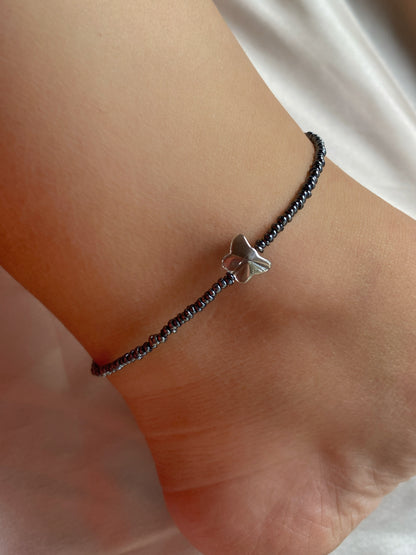 MIRRORY BUTTERFLY ANKLET