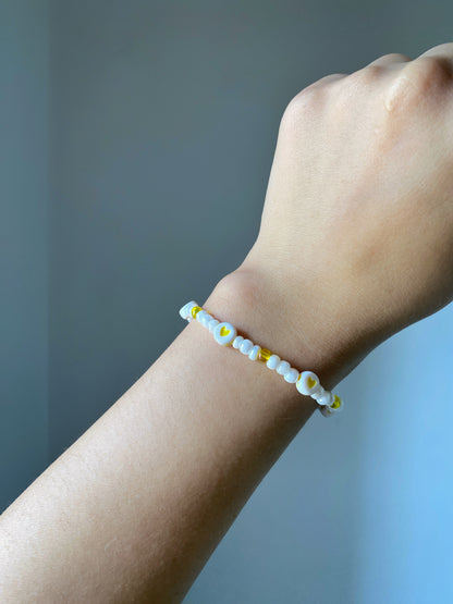 YELLOW SMILY BRACELET