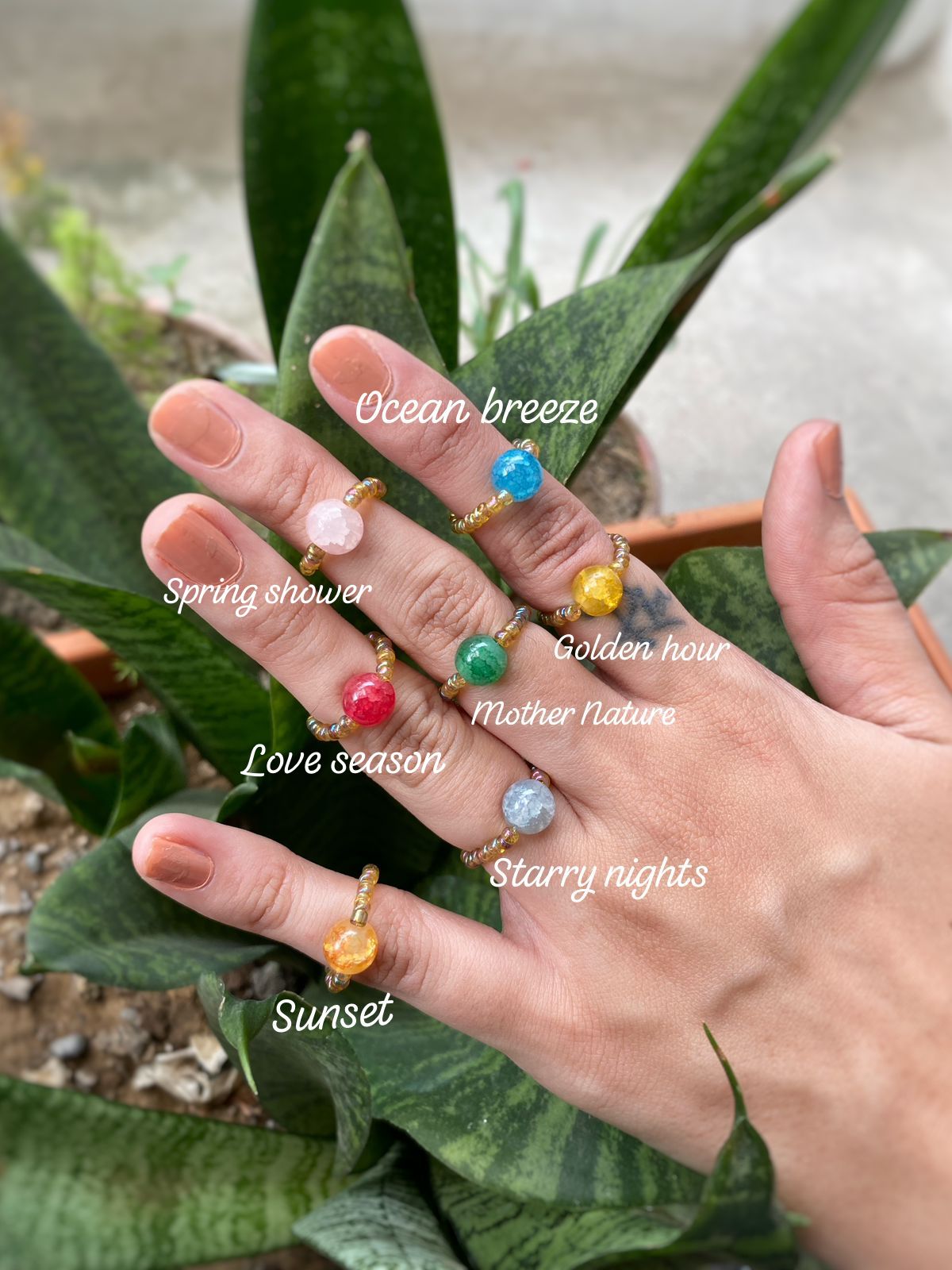 STONE RINGS