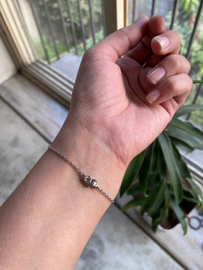 SILVER INFINITY BRACELET