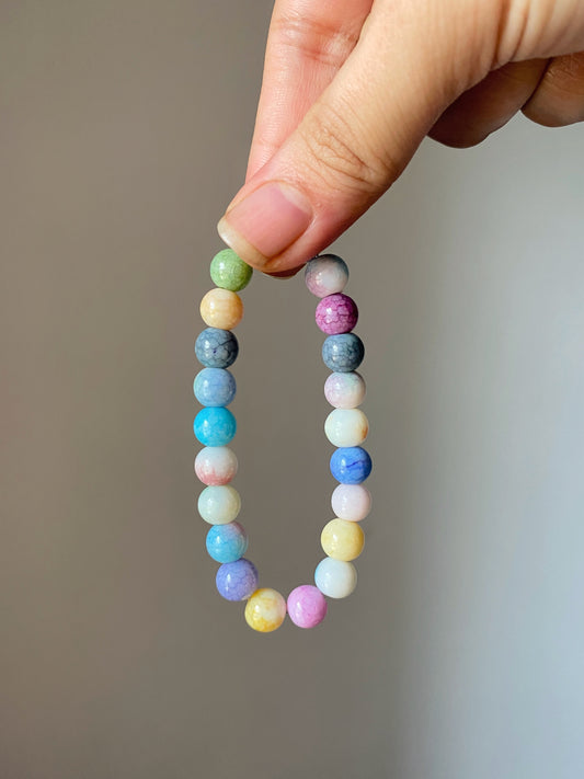 PASTEL MARBLE STONE BRACELET