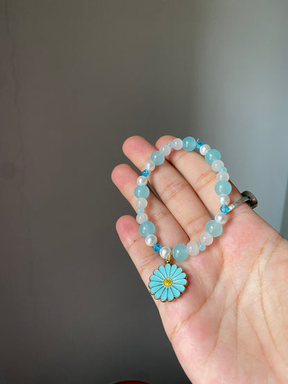 BLUE DAIZY BRACELET