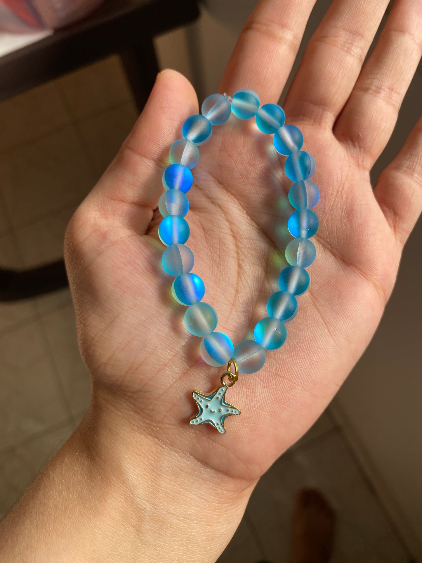 LIGHTNING PEARLS STARFISH BRACELET