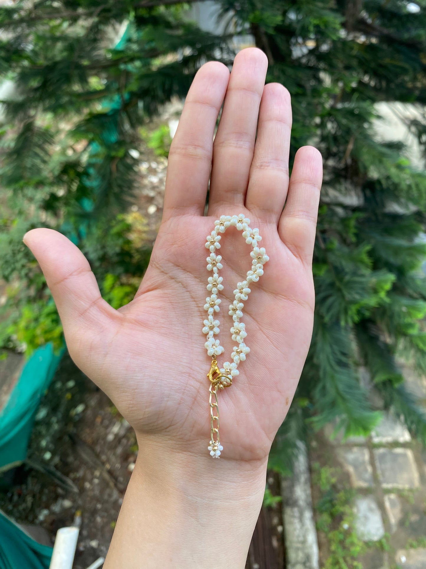 DAISY DAISY FLOWER BRACELET