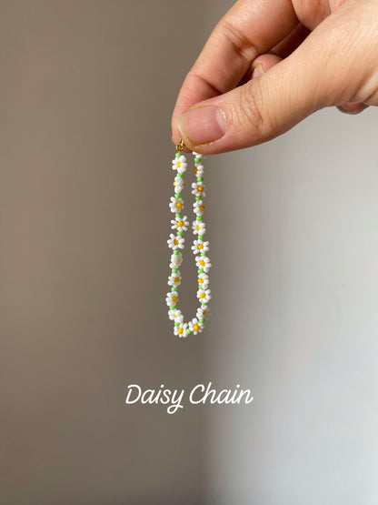 BEADED FLOWER DESIGNS - BRACELET - NECKLACE - ANKLET