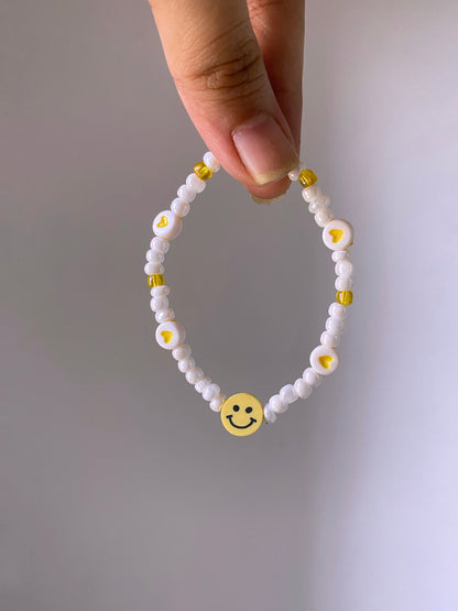 YELLOW SMILY BRACELET