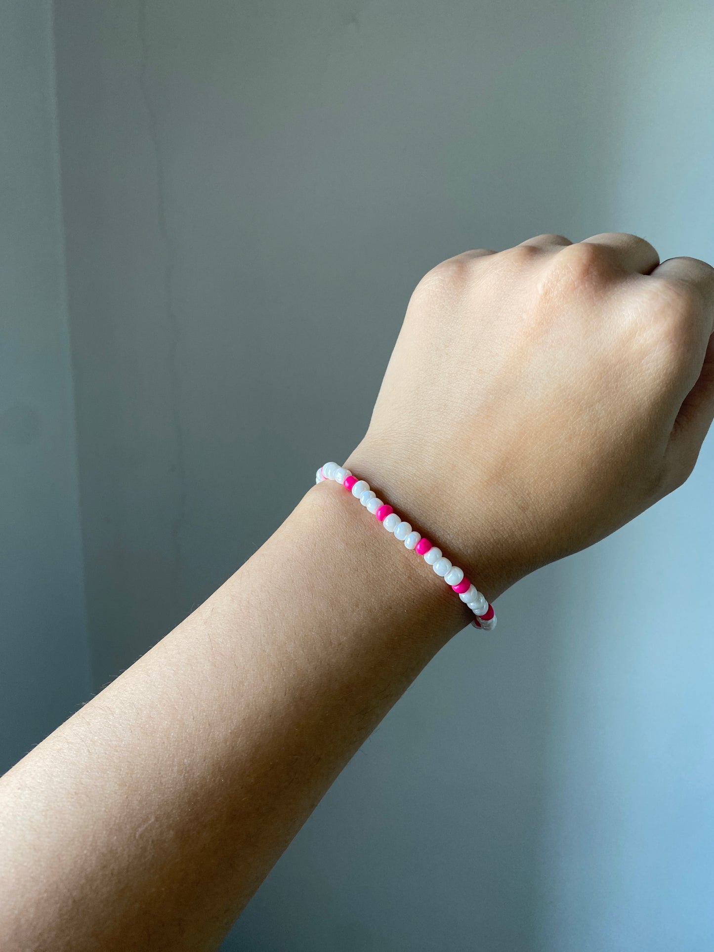 PINK SMILY BRACELET