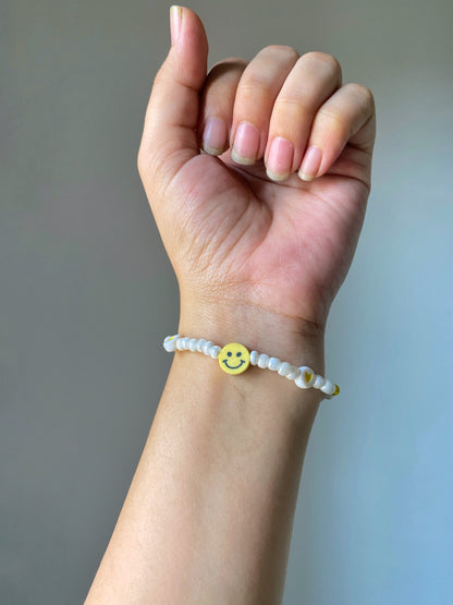 YELLOW SMILY BRACELET