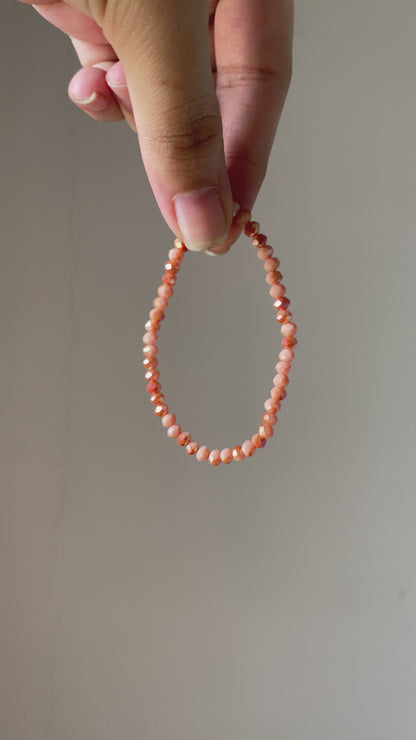 SUNSTONE CRYSTAL BRACELET