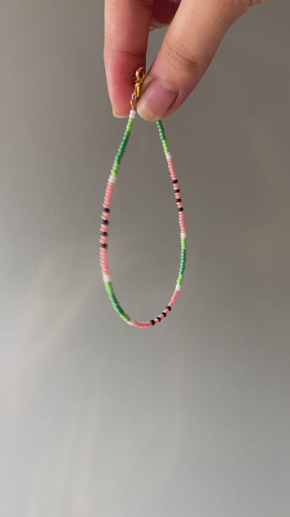 WATERMELON ANKLET