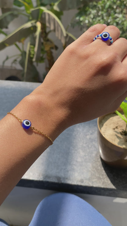 EVIL EYE CHAIN BRACELET