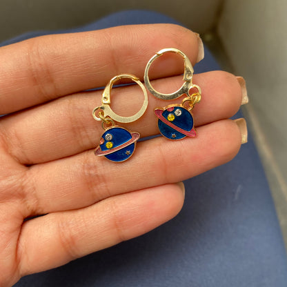 SATURN EARRINGS