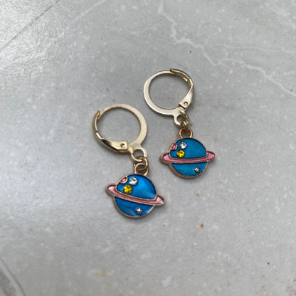 SATURN EARRINGS