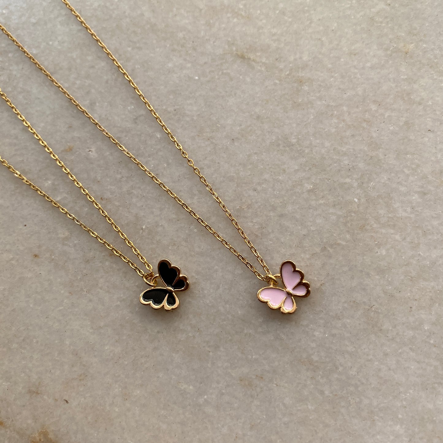 BEST FRIENDS BUTTERFLY COMBO NECKLACES