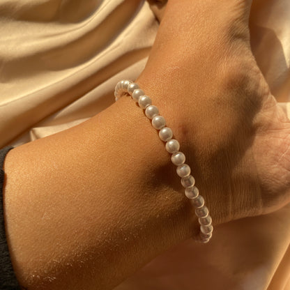 PlAIN PEARL ANKLETS