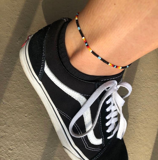 Ombre Beaded Anklet