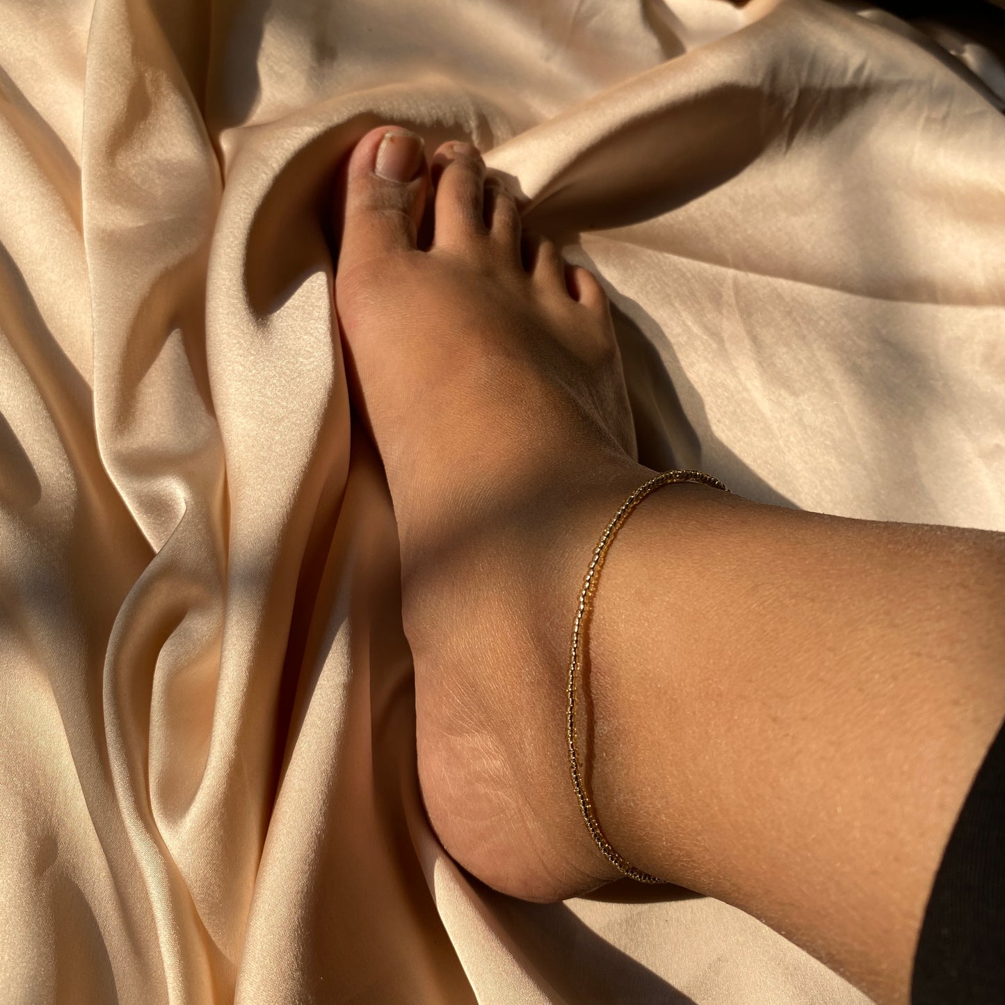 GOLDEN or SILVER Plain Anklet