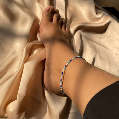 BEACH BEADED ANKLETS