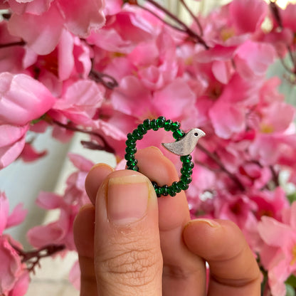 BIRD ON A BRANCH - RING