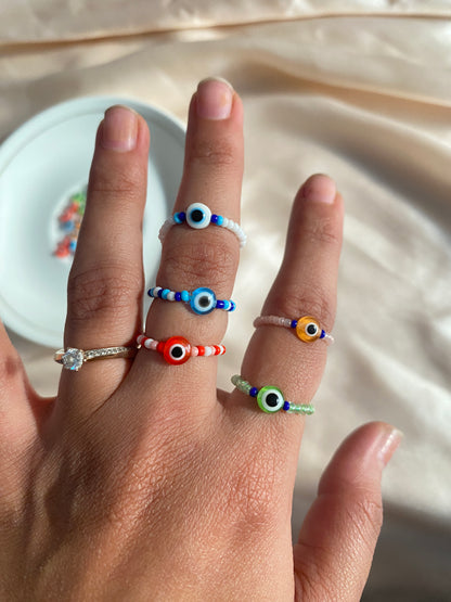 PROTECTING FROM NAZAR - EVIL EYE RING